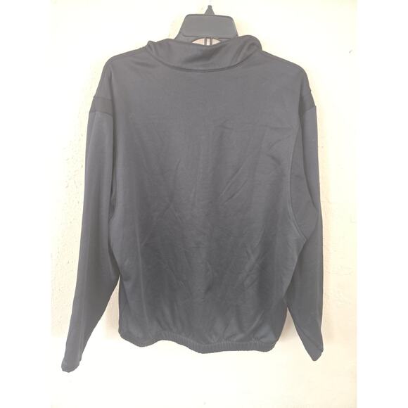 Nike Golf Mens Tour Performance Therma Fit Zip Pullover Sweater, Black, Large - Picture 2 of 6